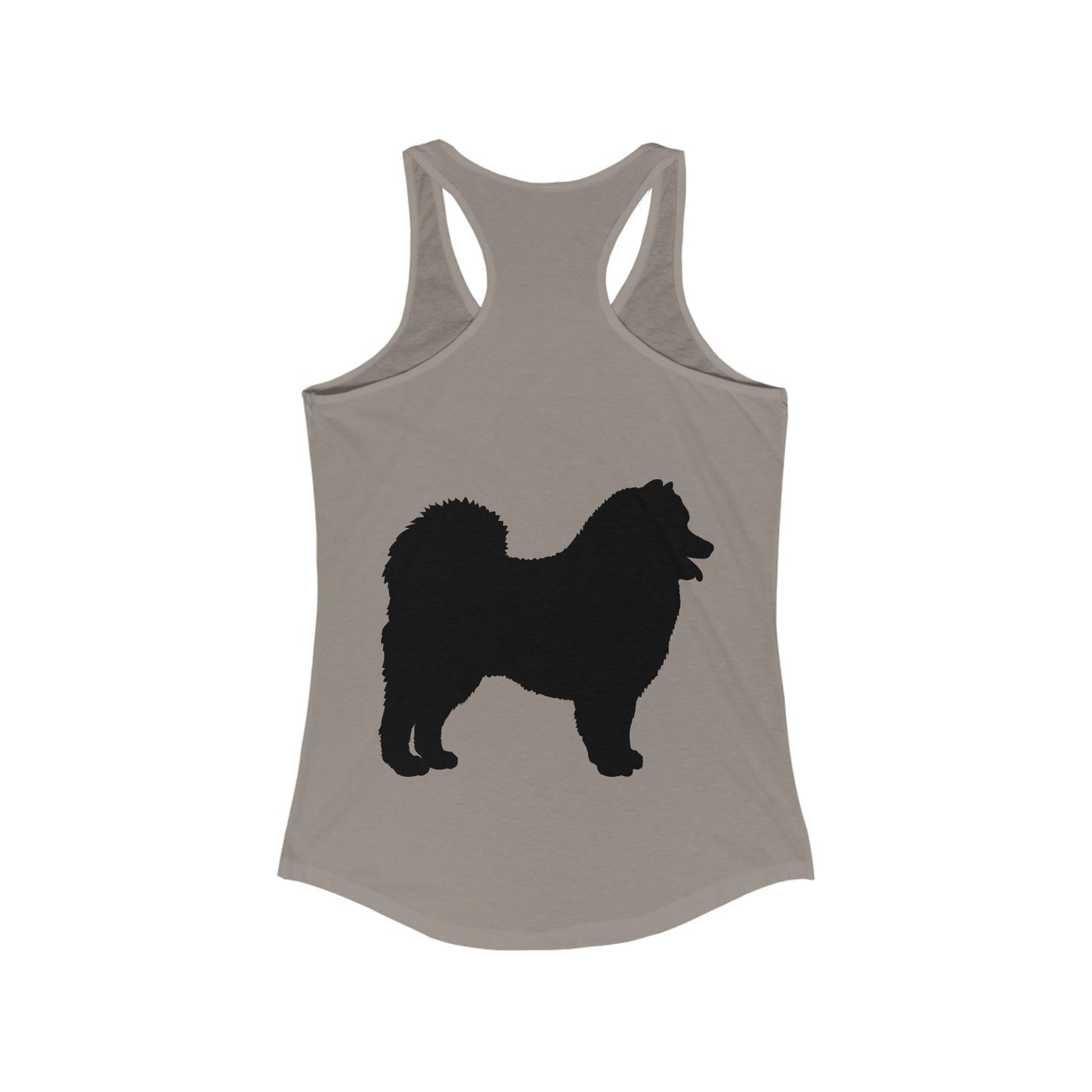 Samoyed Silhouette Women's Racerback Tank