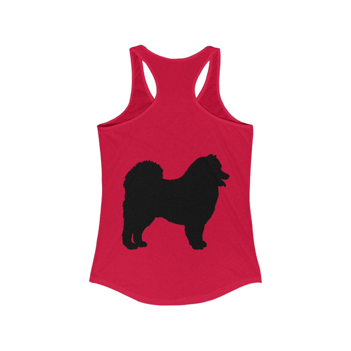 Samoyed Silhouette Women's Racerback Tank