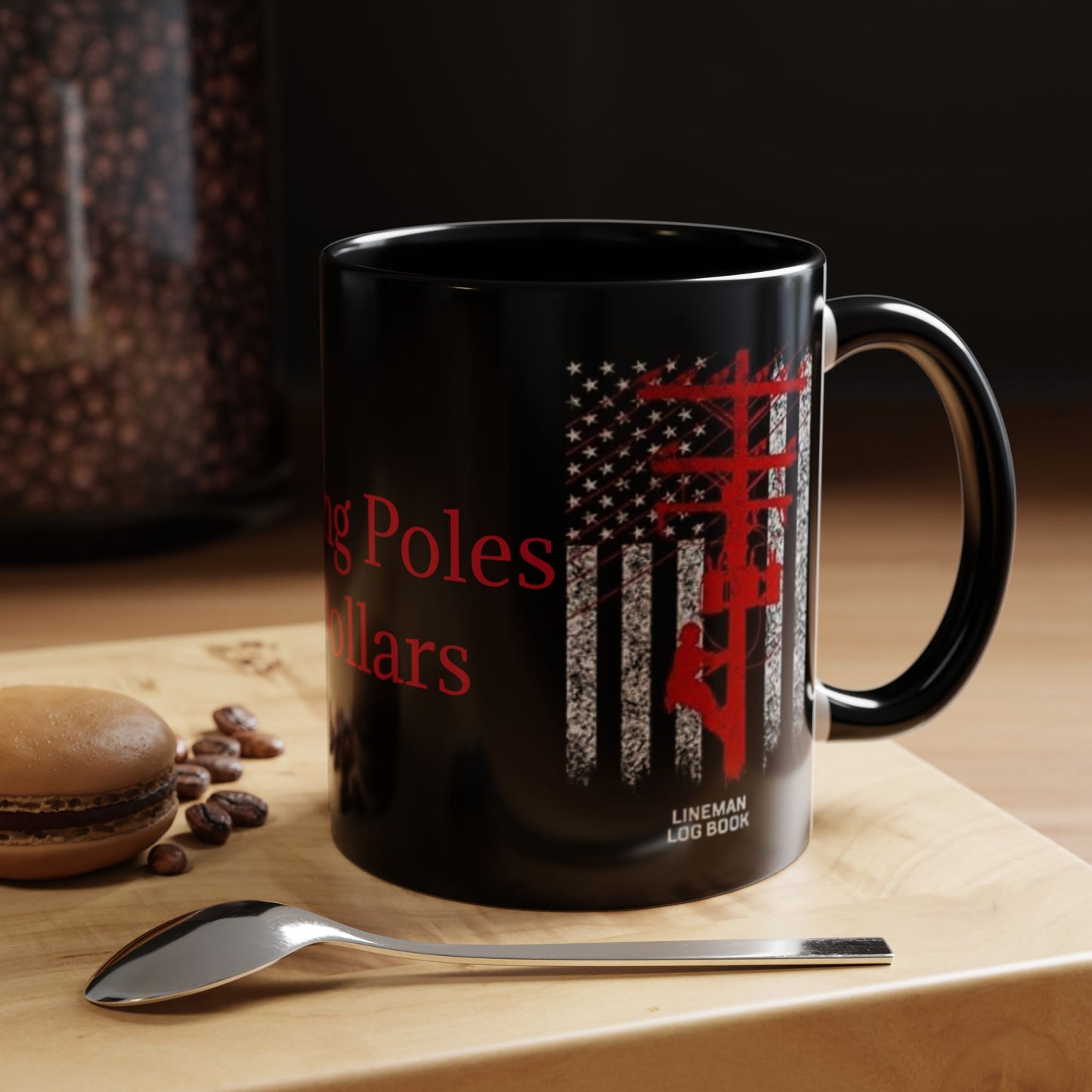 Climbing Poles 2-Tone Coffee Mug