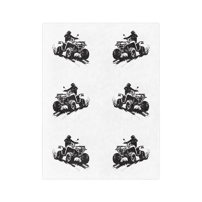 Slingin' Mud Quad Velveteen Microfiber Blanket