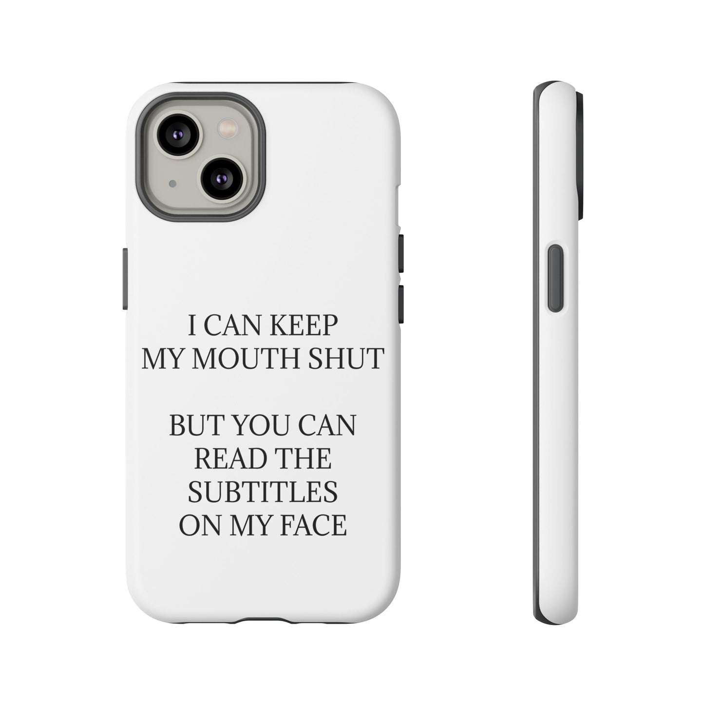Subtitles iPhone Case