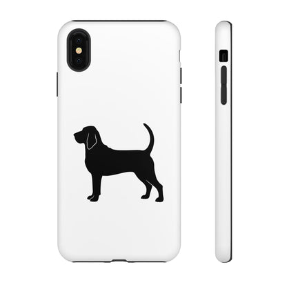 Bloodhound Silhouette iPhone Case
