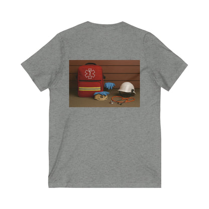 EMS Appreciation Unisex Short Sleeve V-Neck Tee
