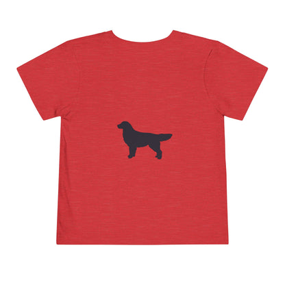 Golden Silhouette Toddler Unisex Short Sleeve Crewneck Tee