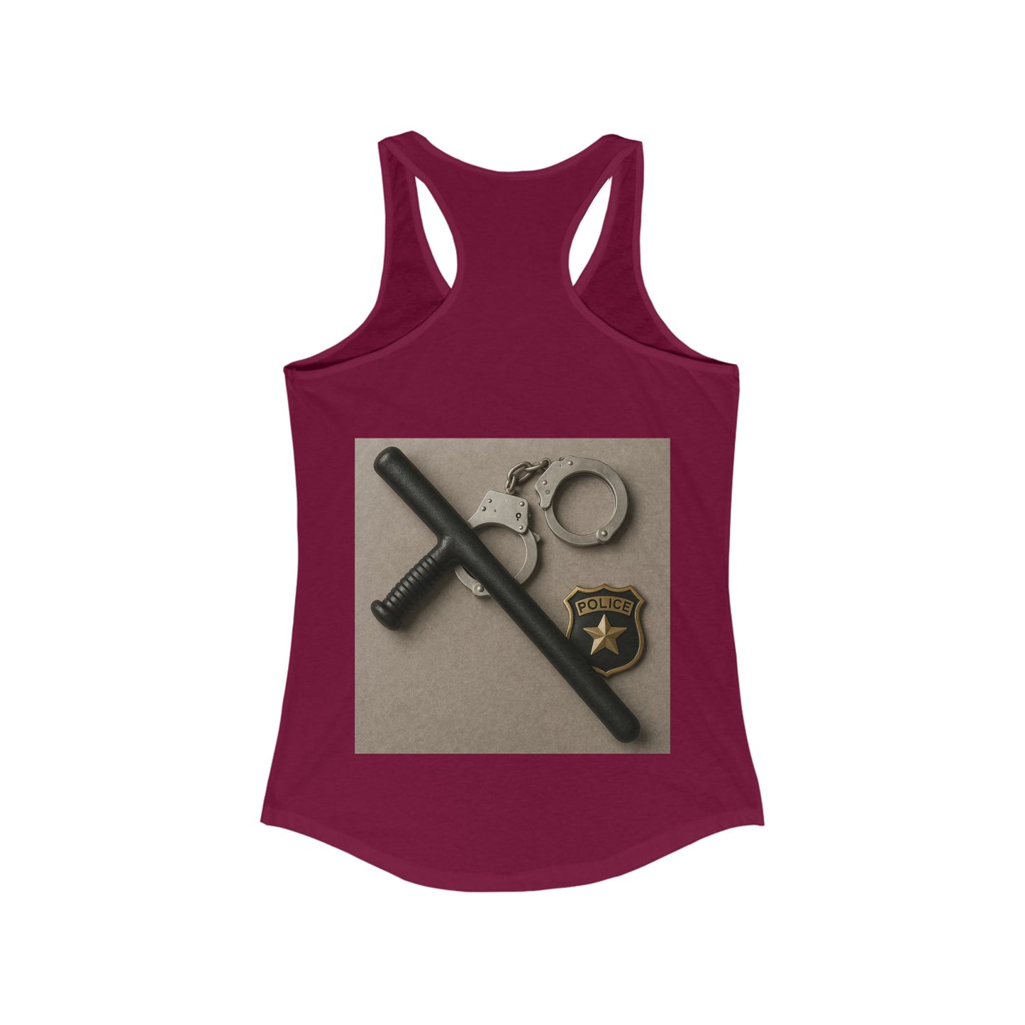 Law Enforcement Appreciation Women's Racerback Tank