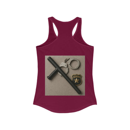 Law Enforcement Appreciation Women's Racerback Tank