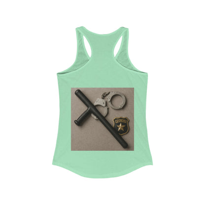 Law Enforcement Appreciation Women's Racerback Tank
