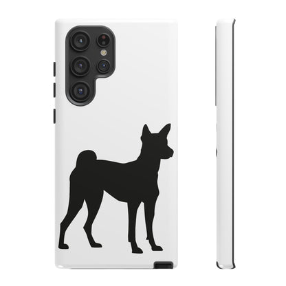 Basenji Silhouette Samsung Case