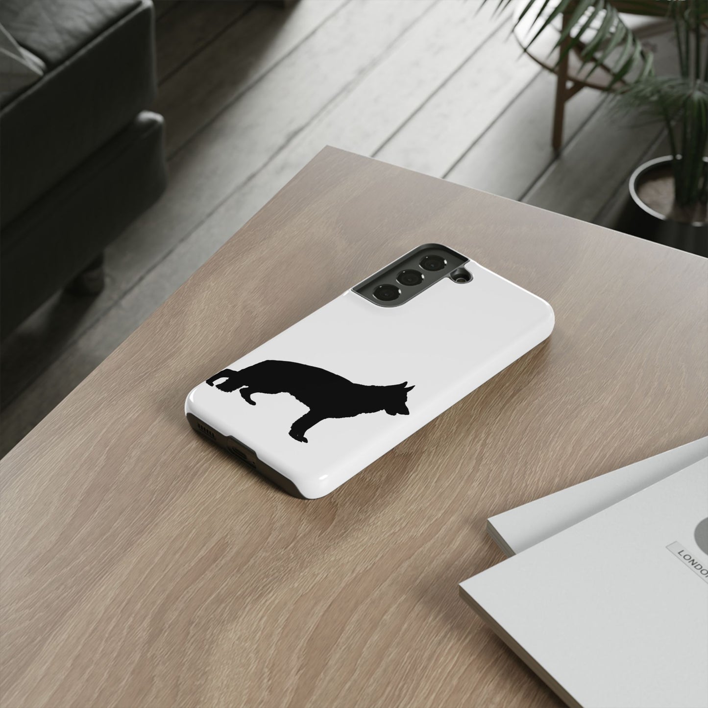 German Shepherd Silhouette Samsung Case