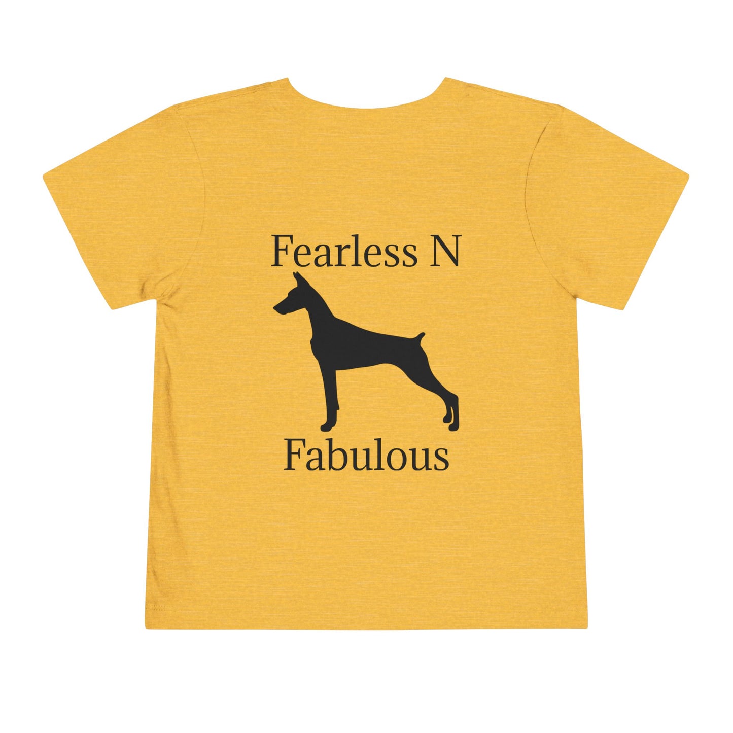Fearless N Fabulous Toddler Unisex Short Sleeve Crewneck Tee