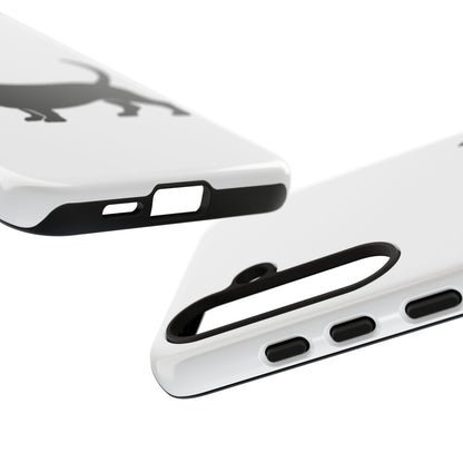 Basset Hound Silhouette Samsung Case