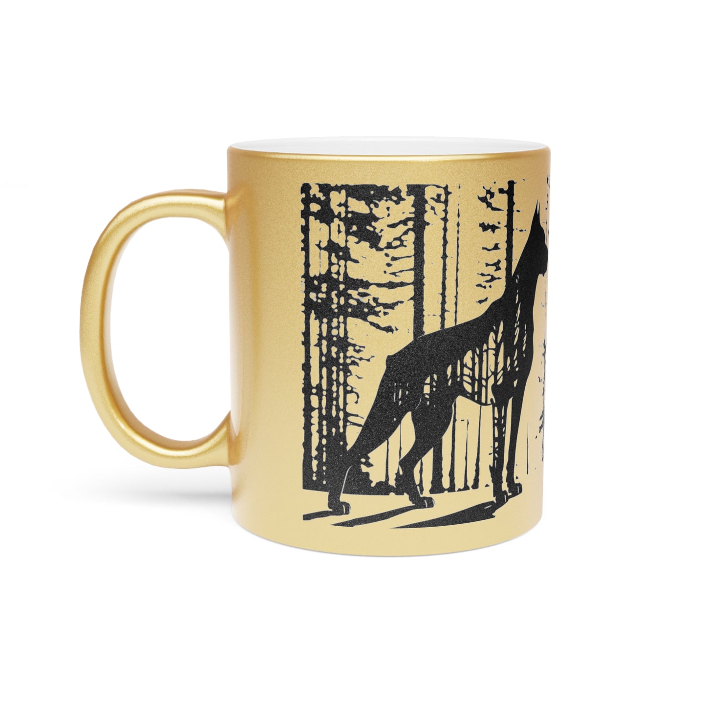 Guardian Of The Forest Metallic Coffee Mug