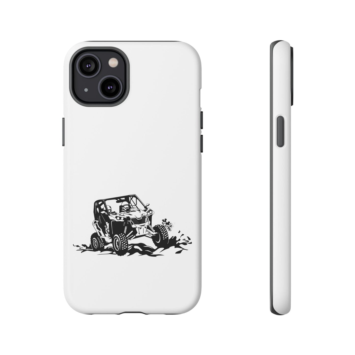 Slingin' Mud Side By Side iPhone Case