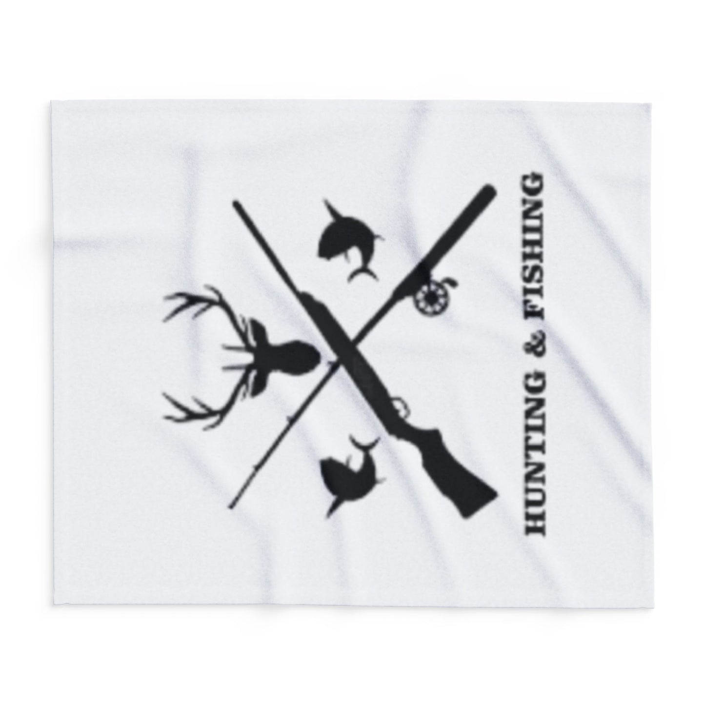 Hunting/Fishing Arctic Fleece Blanket