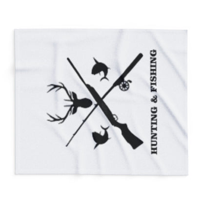 Hunting/Fishing Arctic Fleece Blanket