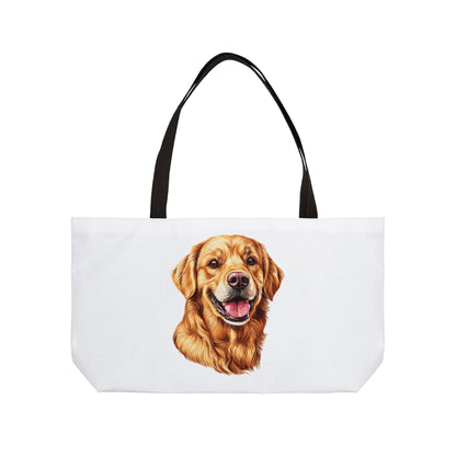 Golden Head Weekender Tote Bag