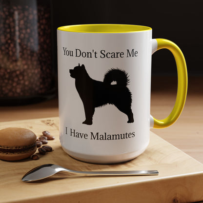 You Don't Scare Me 2-Tone Coffee Mug