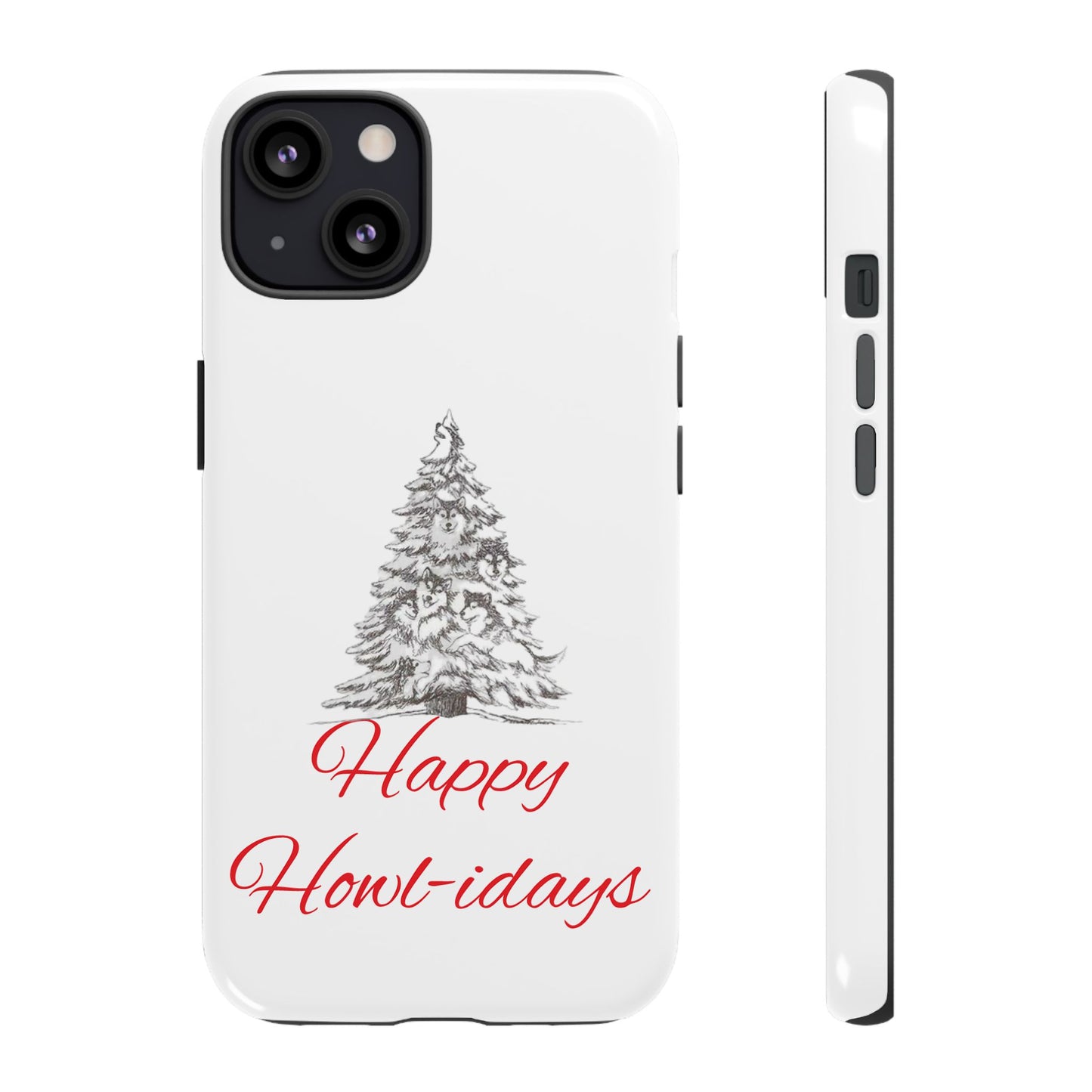 Happy Howl-idays iPhone Case
