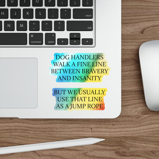 Jump Rope Holographic Sticker