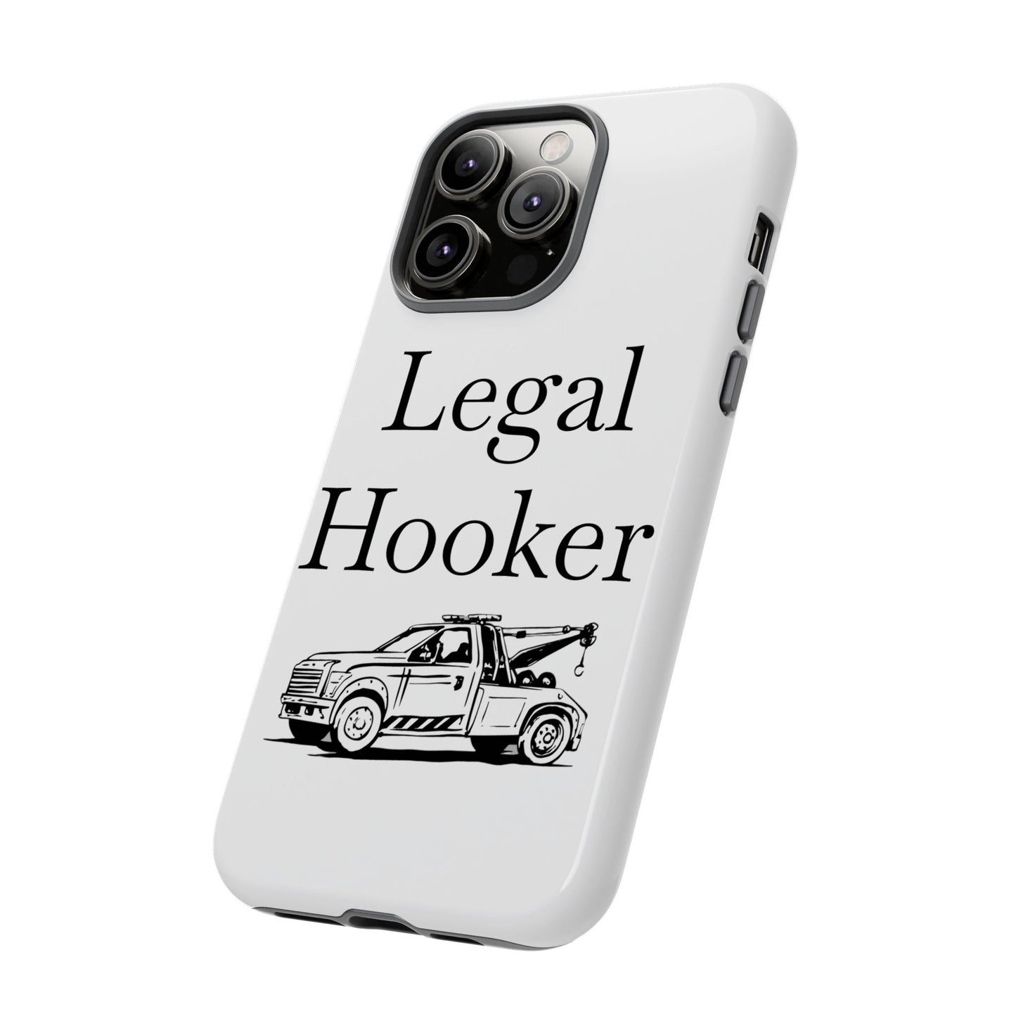 Legal H**ker Wheel Lift Tow Truck iPhone Case