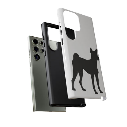 Basenji Silhouette Samsung Case