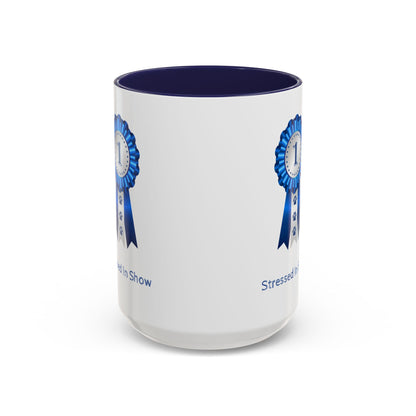Stressed In Show 2-Tone Coffee Mug