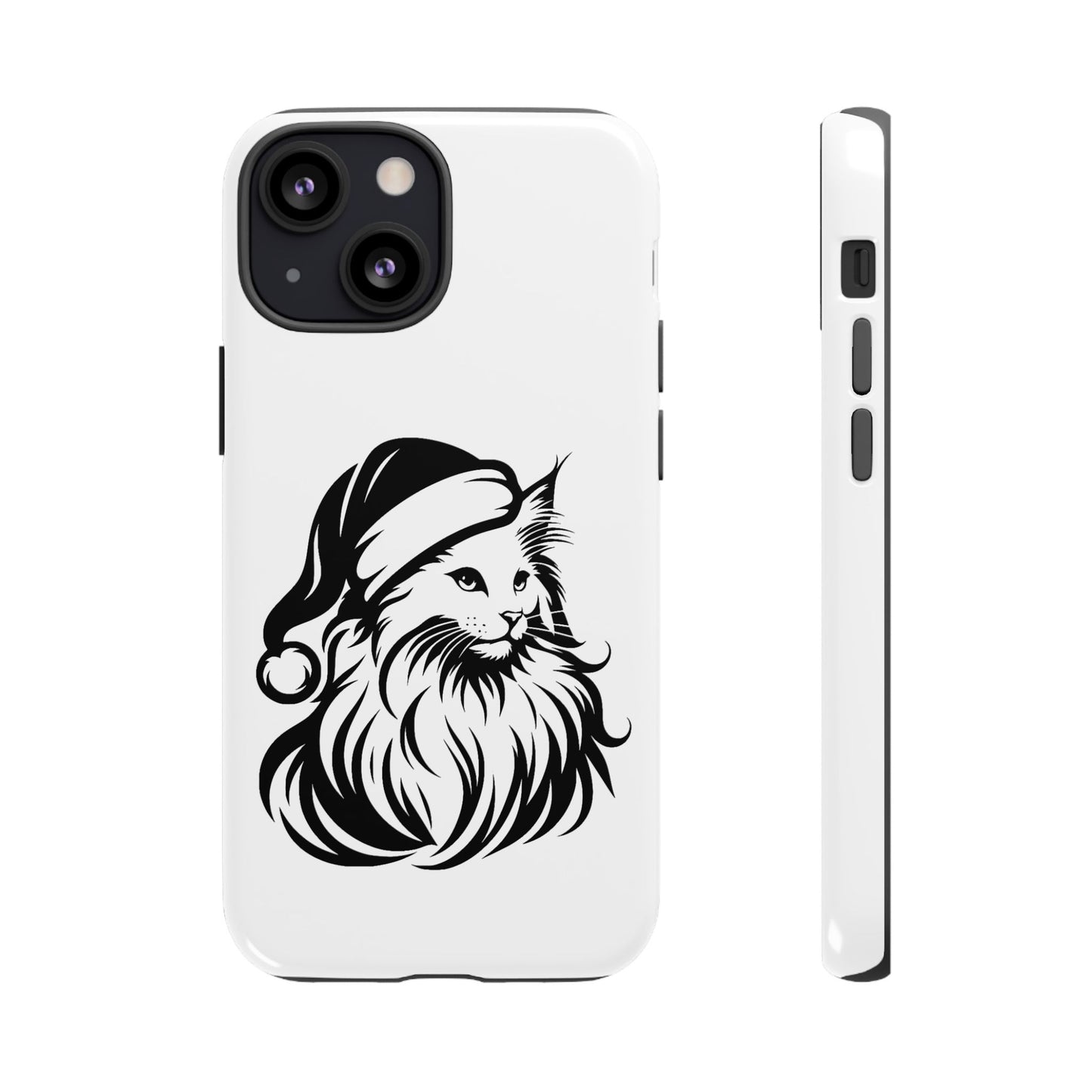 Santa Paws Cat iPhone Case