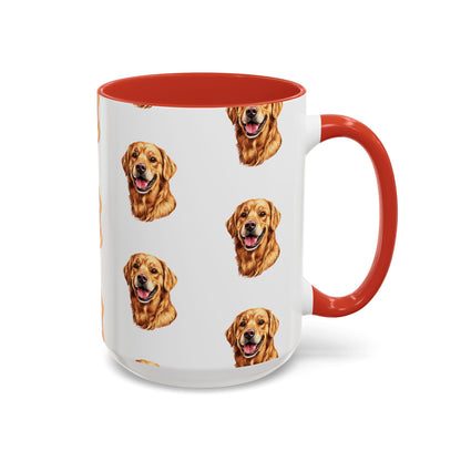 Golden Head 2-Tone Coffee Mug