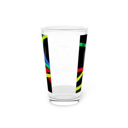 Glow Sticks Drinking Glass