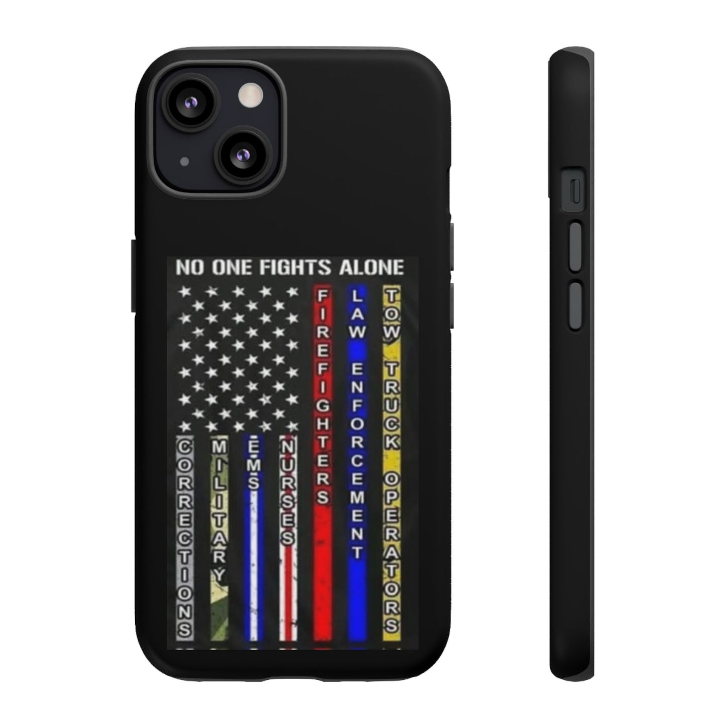 No One Fights Alone iPhone Case