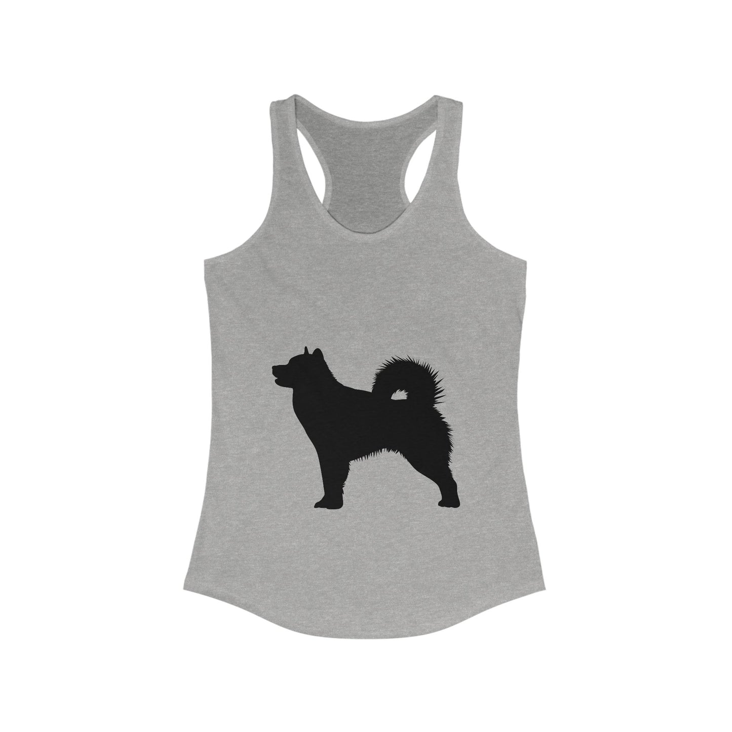 Malamute Silhouette Women's Racerback Tank