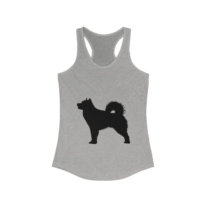 Malamute Silhouette Women's Racerback Tank