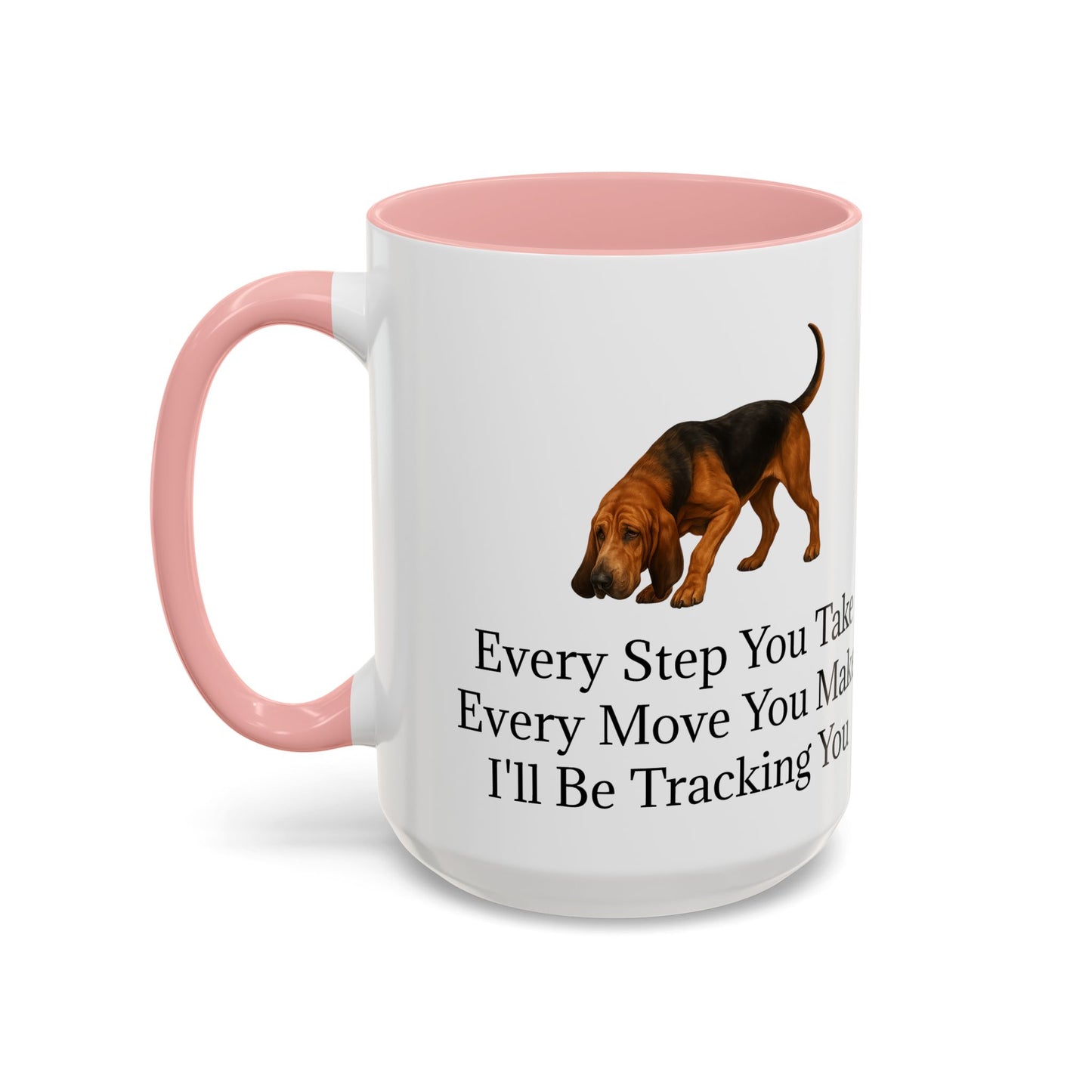 Tracking You 2-Tone Coffee Mug