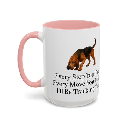 Tracking You 2-Tone Coffee Mug