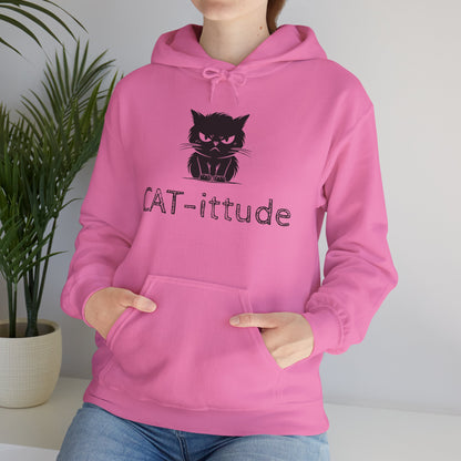 CAT-ittude Unisex Hoodie