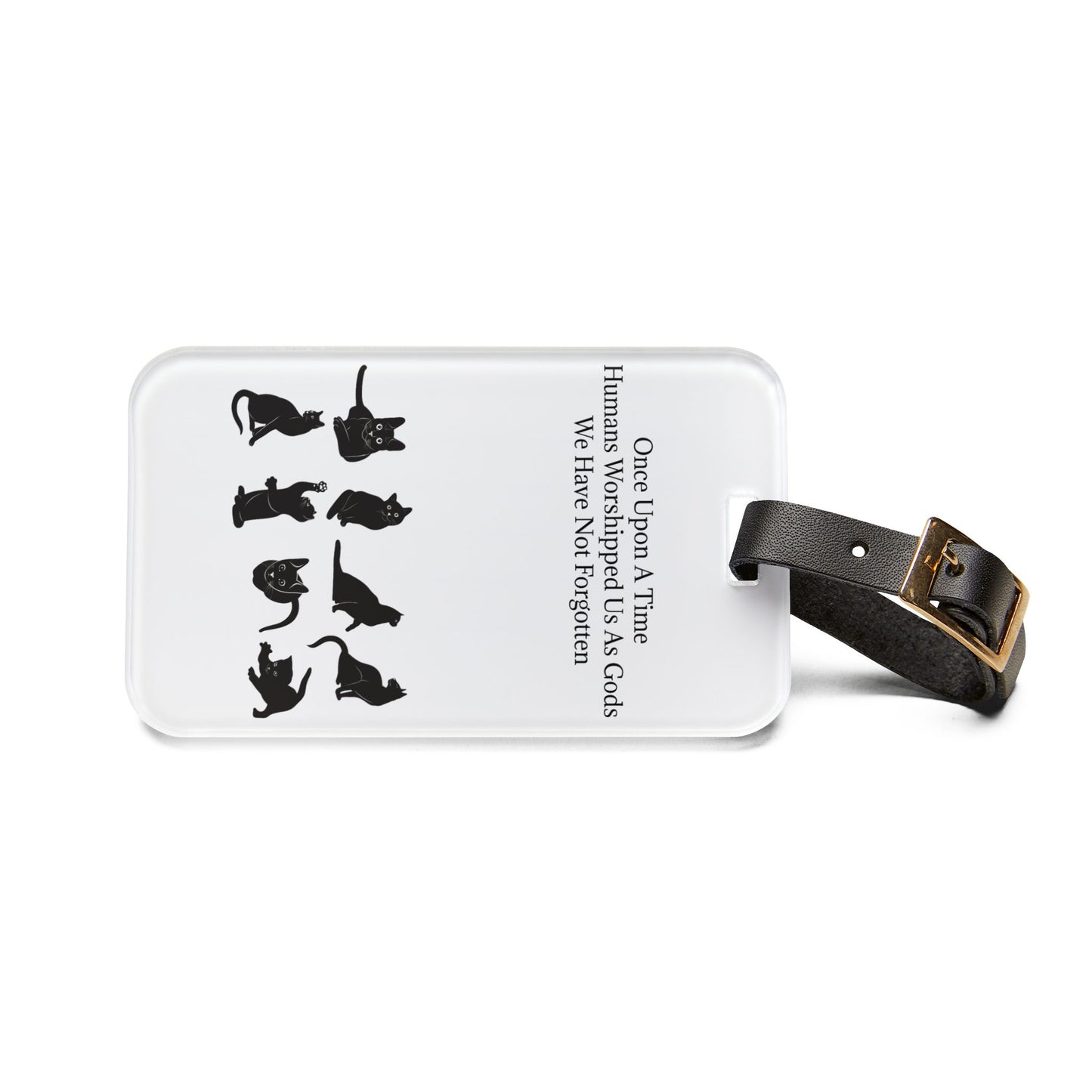 Once Upon A Time Leather Strap Luggage Tag