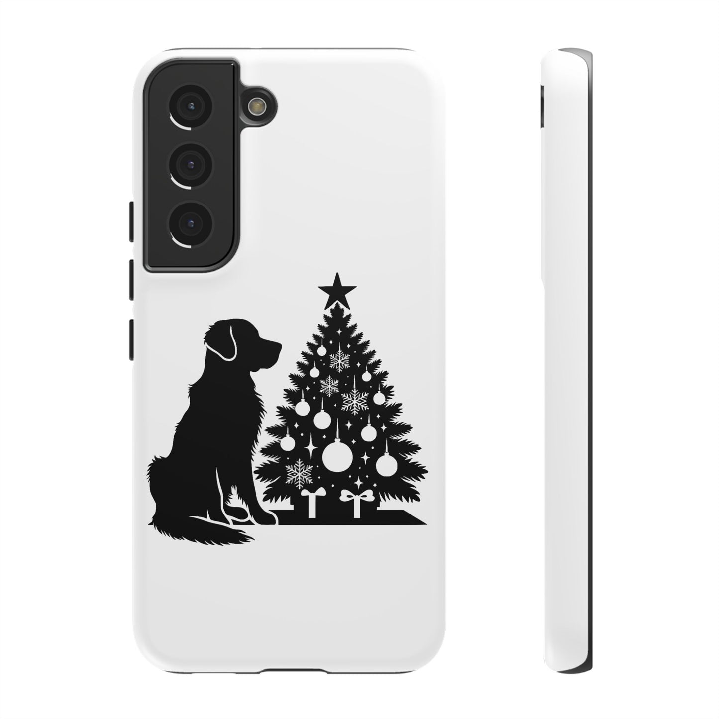 Golden Christmas Tree Samsung Case