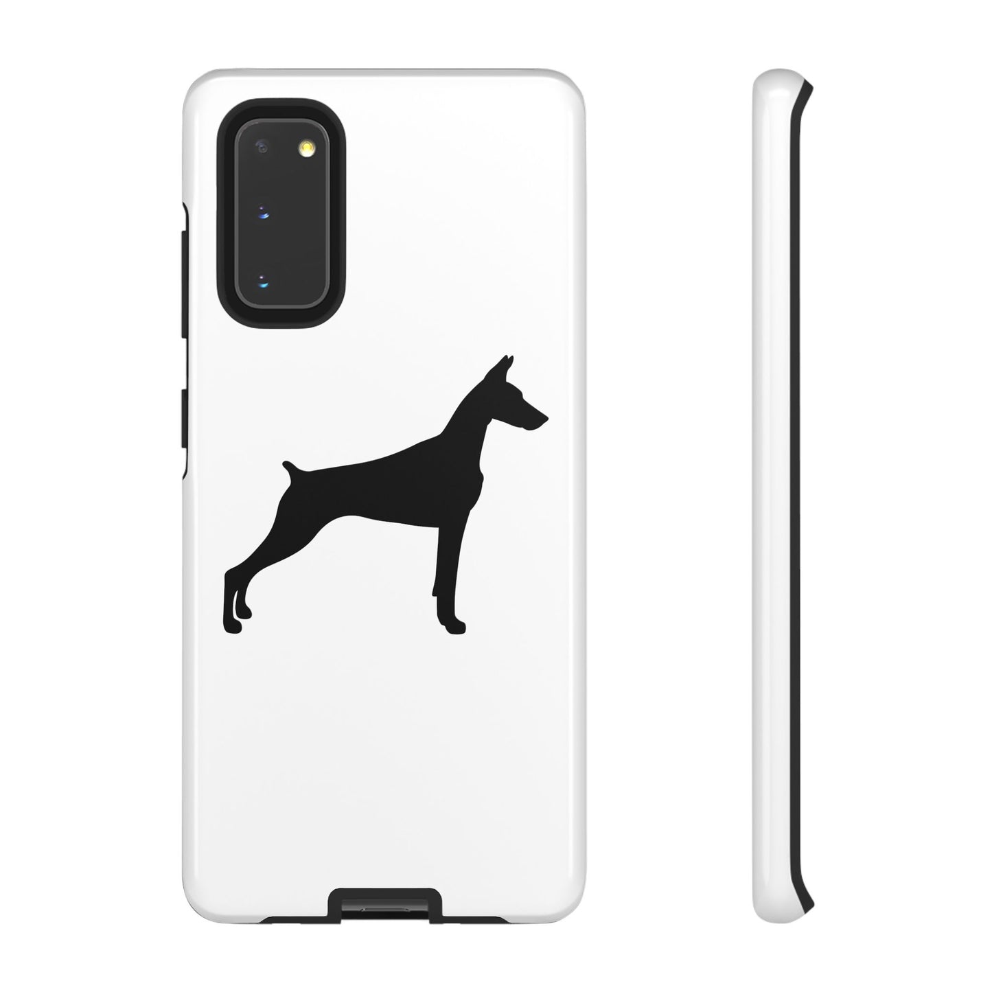 Doberman Silhouette Samsung Case