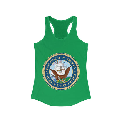 US Navy Women's Racerback Tank