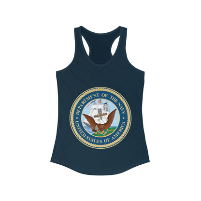 US Navy Women's Racerback Tank