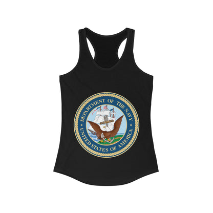 US Navy Women's Racerback Tank