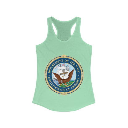 US Navy Women's Racerback Tank