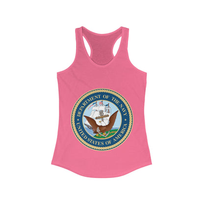 US Navy Women's Racerback Tank
