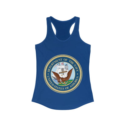 US Navy Women's Racerback Tank