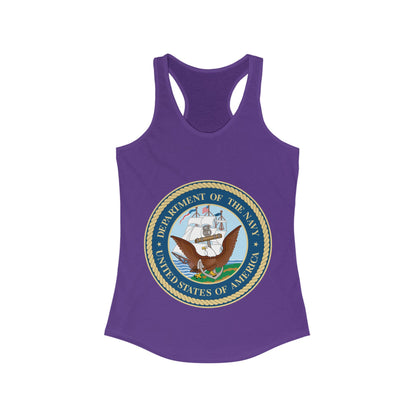 US Navy Women's Racerback Tank