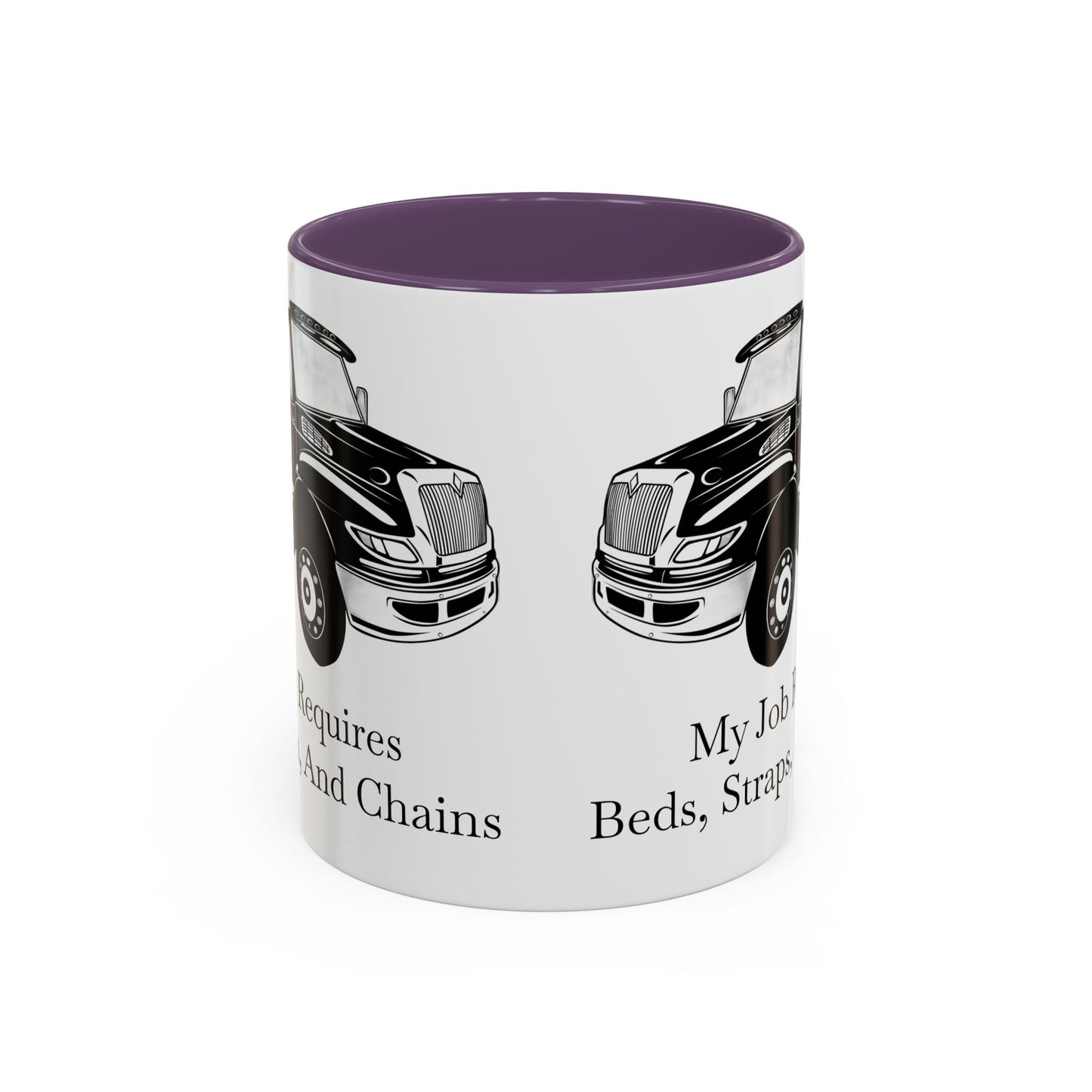 Beds, Straps, And Chains 2-Tone Coffee Mug