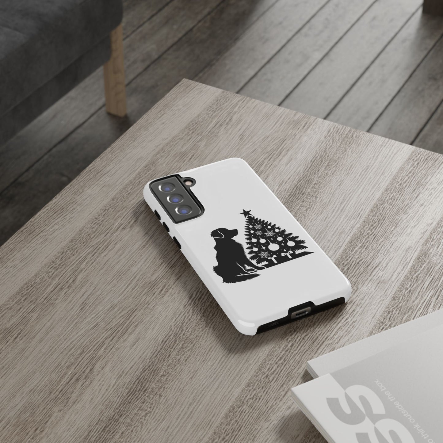 Golden Christmas Tree Samsung Case