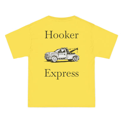 H**ker Express Wheel Lift Tow Truck Men's Short-Sleeve Crewneck Tee