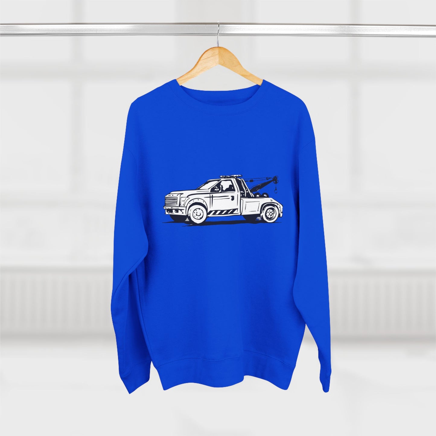 Wheel Lift Tow Truck Unisex Crewneck Sweatshirt