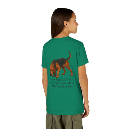Tracking You Youth Unisex Short Sleeve Crewneck Tee